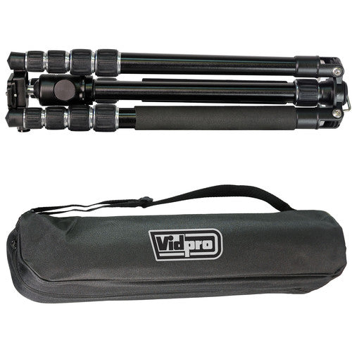 TRIPODE VIDPRO PROFESSIONAL ALUMINUM TRAVEL AT-52