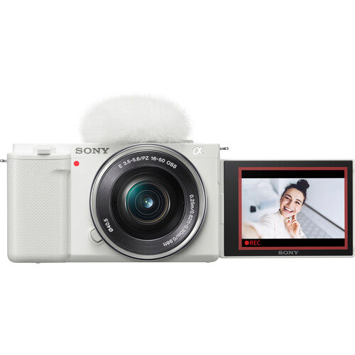 CAMARA SONY ZV-E 10 KIT SEL1650 BLANCA