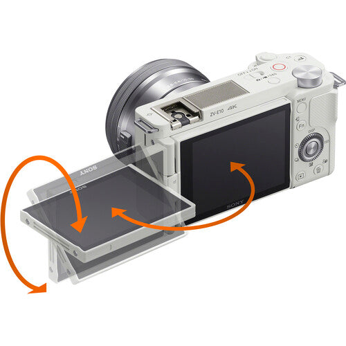 CAMARA SONY ZV-E 10 KIT SEL1650 BLANCA