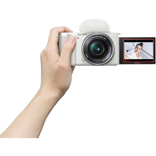 CAMARA SONY ZV-E 10 KIT SEL1650 BLANCA