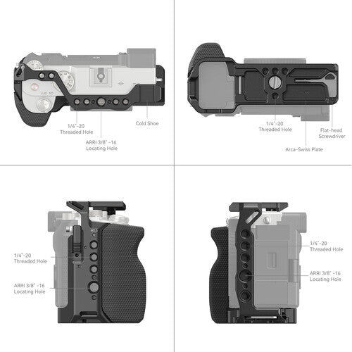 SMALLRIG CAGE FOR SONY A7C 3212B