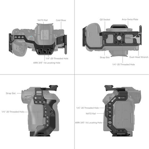 SMALLRIG CAGE FOR CANON R6 MARK II 4159