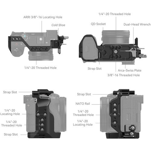 SMALLRIG CAGE FOR SONY A6700 4336