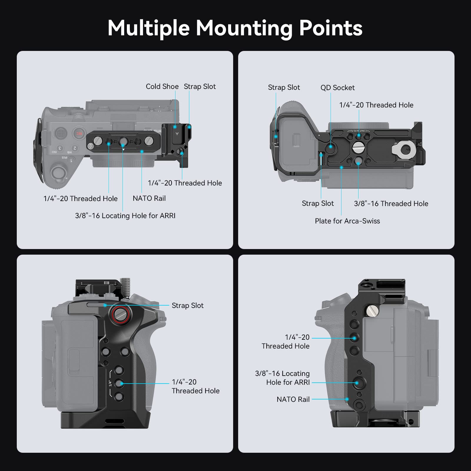 SMALLRIG CAGE FOR SONY FX30 / FX3 4183