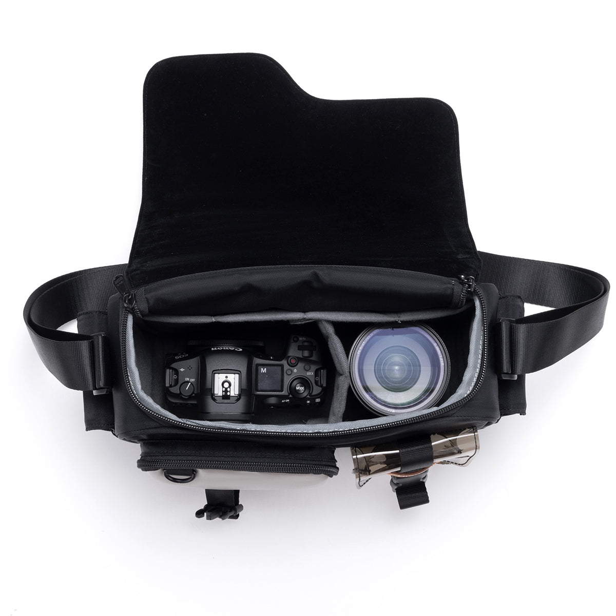 BOLSO ULANZI TIPO MESSENGER BLACK B118