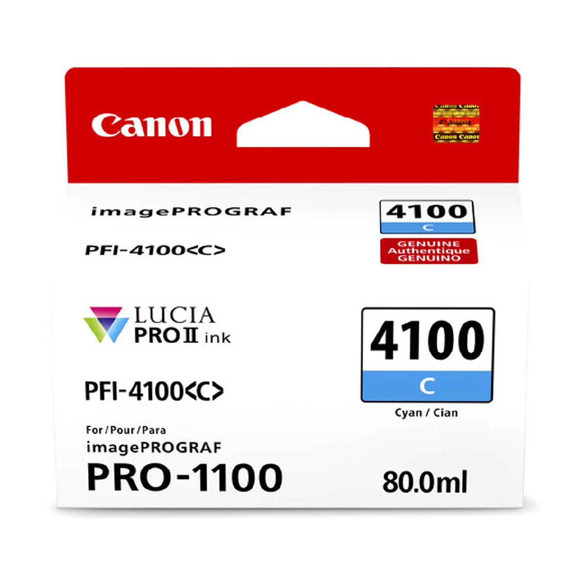 CARTUCHO TINTA PFI-4100 C
