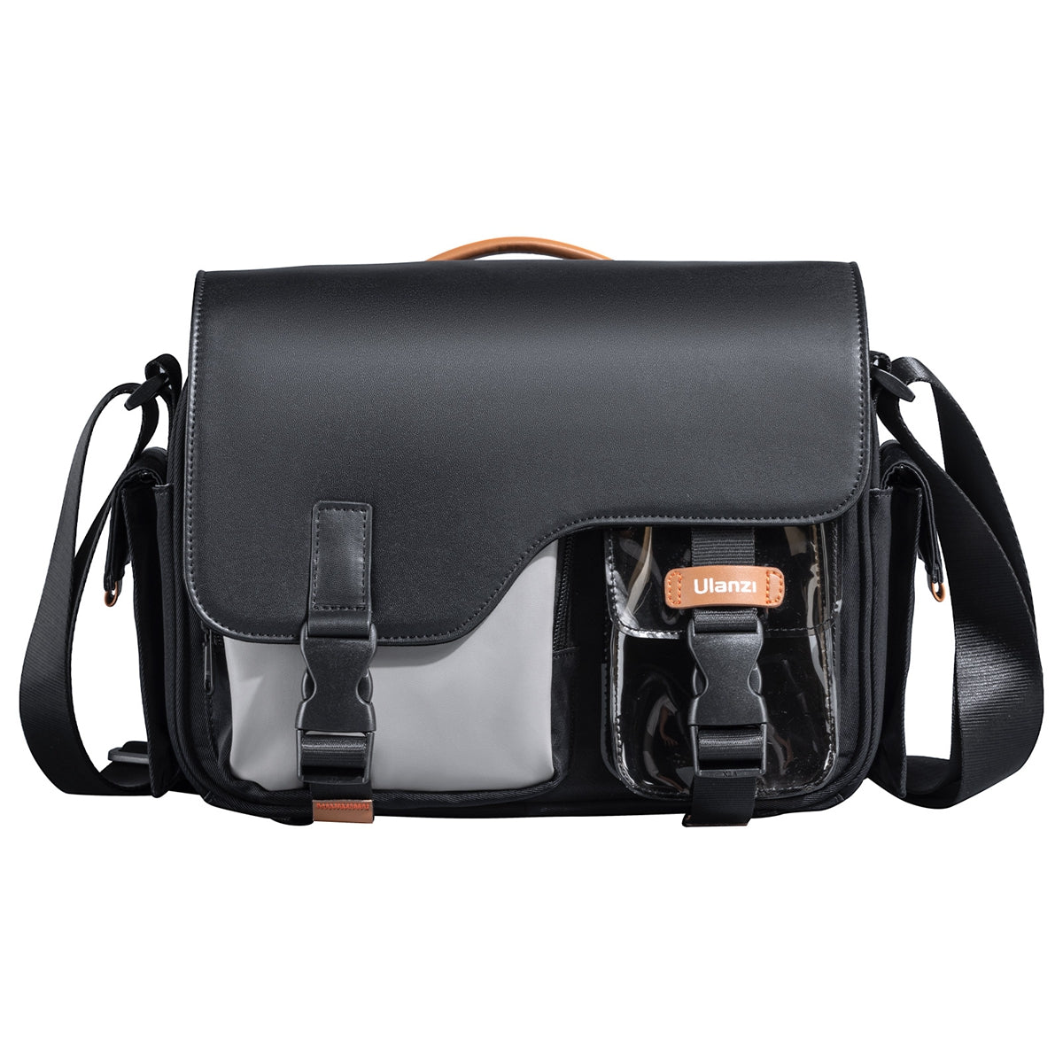 BOLSO ULANZI TIPO MESSENGER BLACK B118