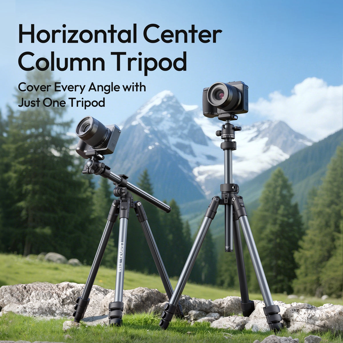TRIPODE ULANZICOLUMNA CENTRAL HORIZONTAL T146