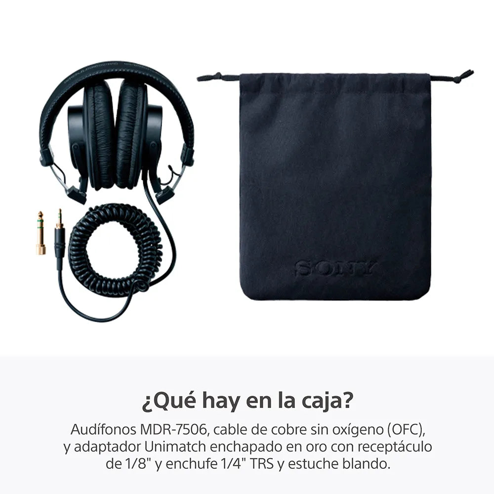 AUDIFONO SONY MDR-7506