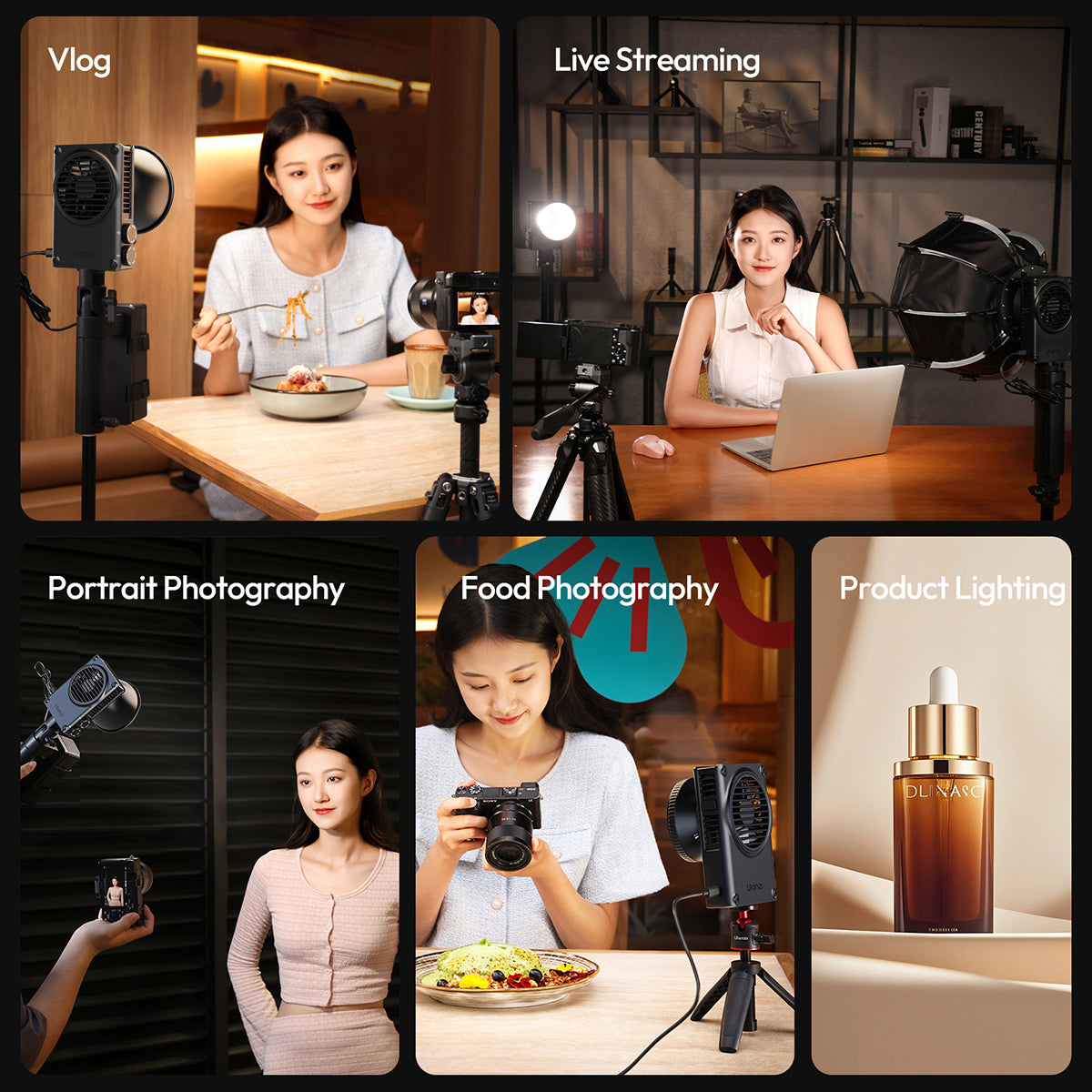 LUZ LED ULANZI100W L099