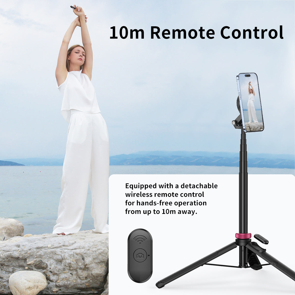 TRIPODE MAGNETICO ULANZI EXTENDIBLE P/ PHONE T001