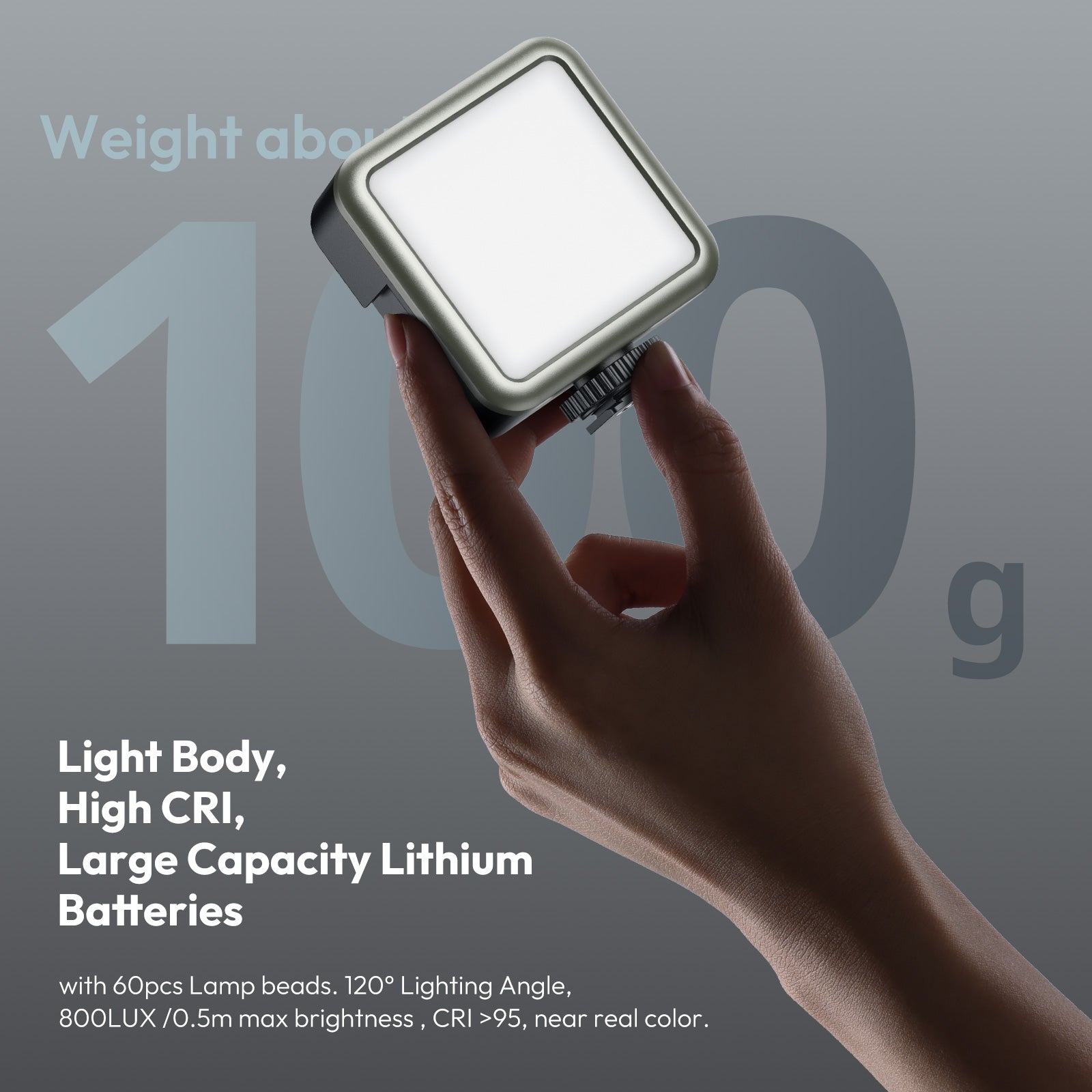 LUZ LED ULANZI MINI RGB 2287C