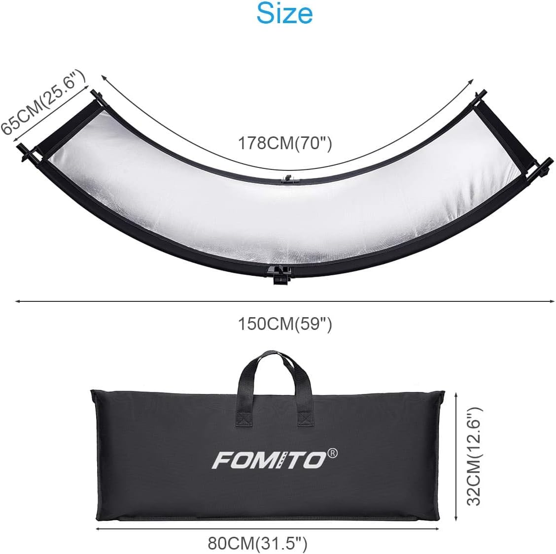 REFLECTOR FOMITO ARCLIGHT CURVED 70"X25.6"