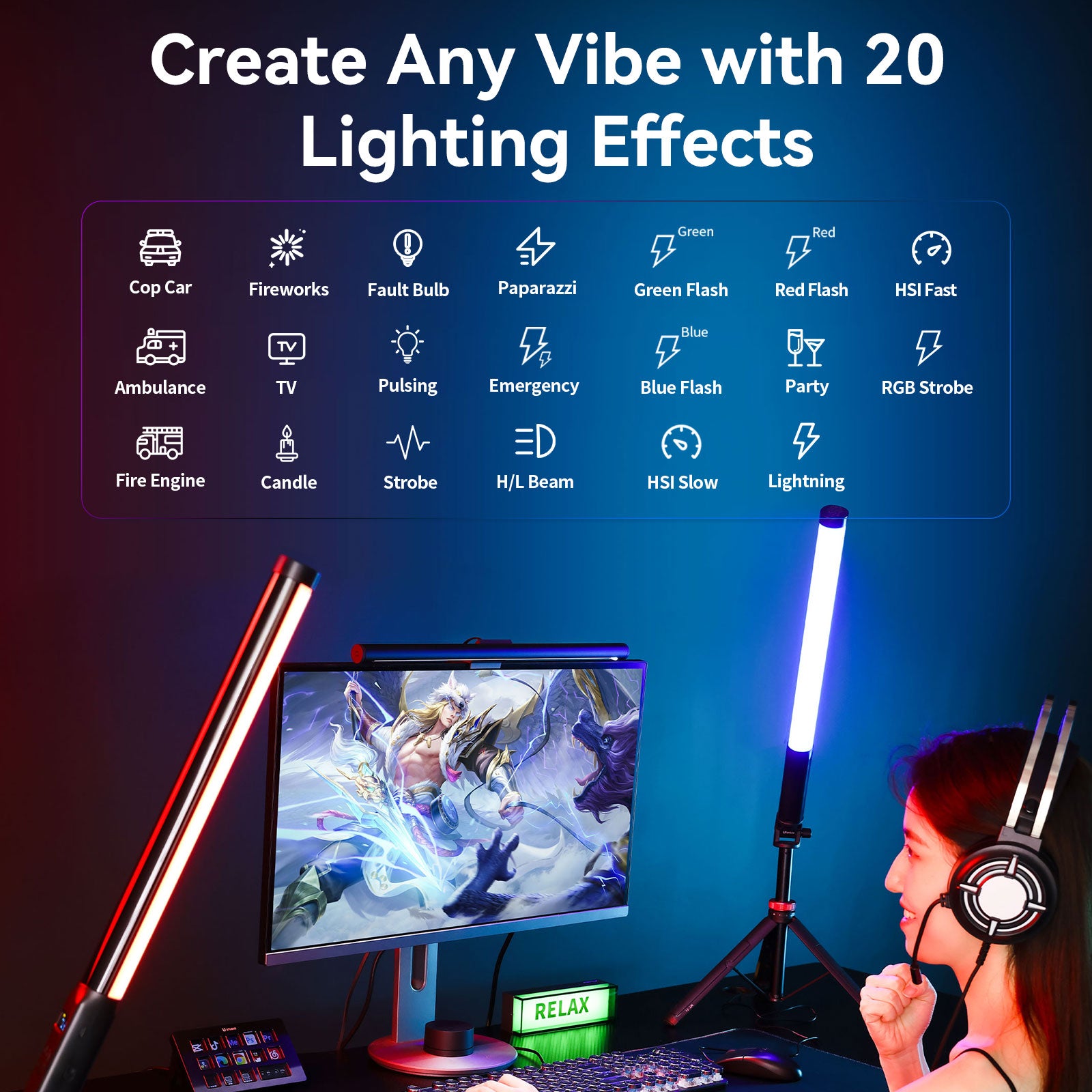 BARRA DE LUZ LEDULANZI RGB 10W L132