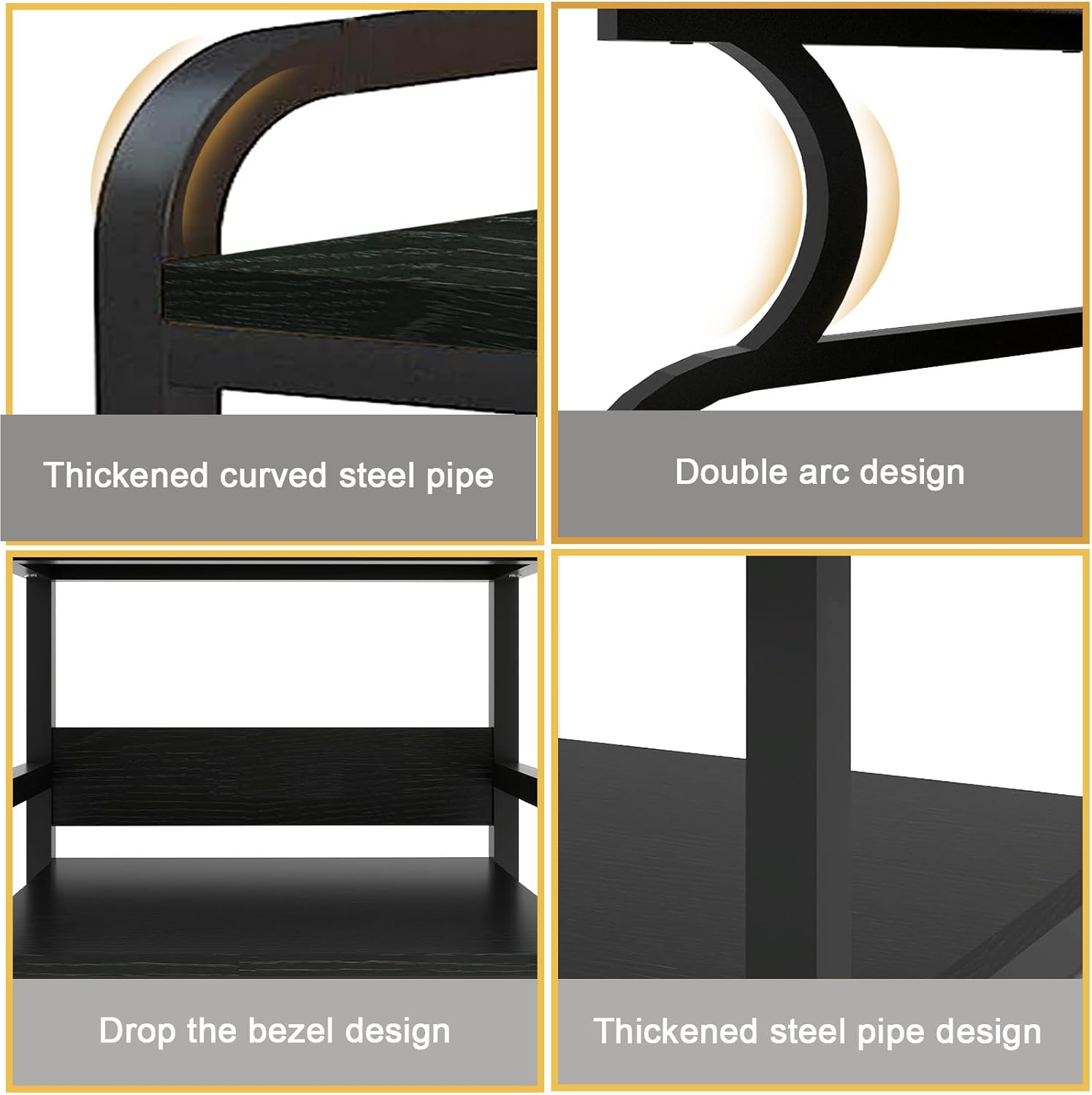 MESA PARA IMPRESORA PUNCIA 3 NIVELES 50 x 40 x 73 cm