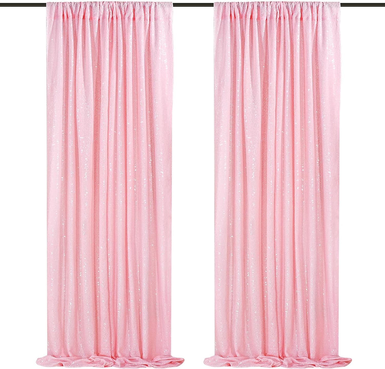 FONDO DE TELA TIPO LENTEJUELAS 2X8 FT 2UNDS