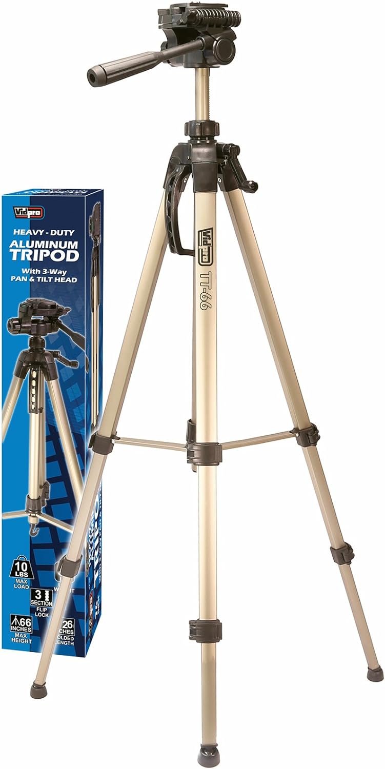 TRIPODE VIDPRO DE ALUMINIO 167CM TT-66