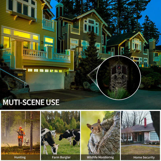 CAMARA TRAMPA WOSODA G300 30MP HD