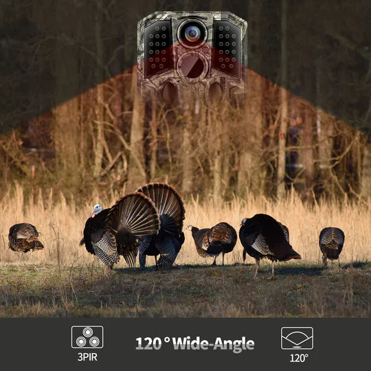 CAMARA TRAMPA WOSODA G300 30MP HD