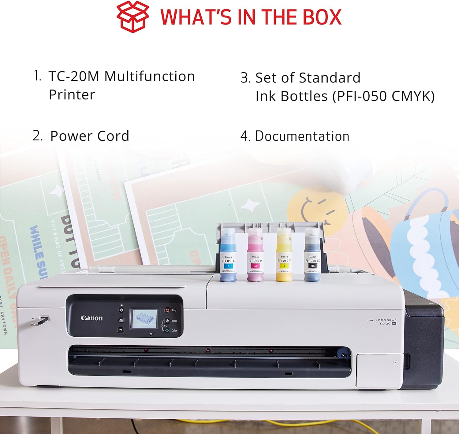 IMPRESORA imagePROGRAF TC-20M (FORMATO ANCHO)