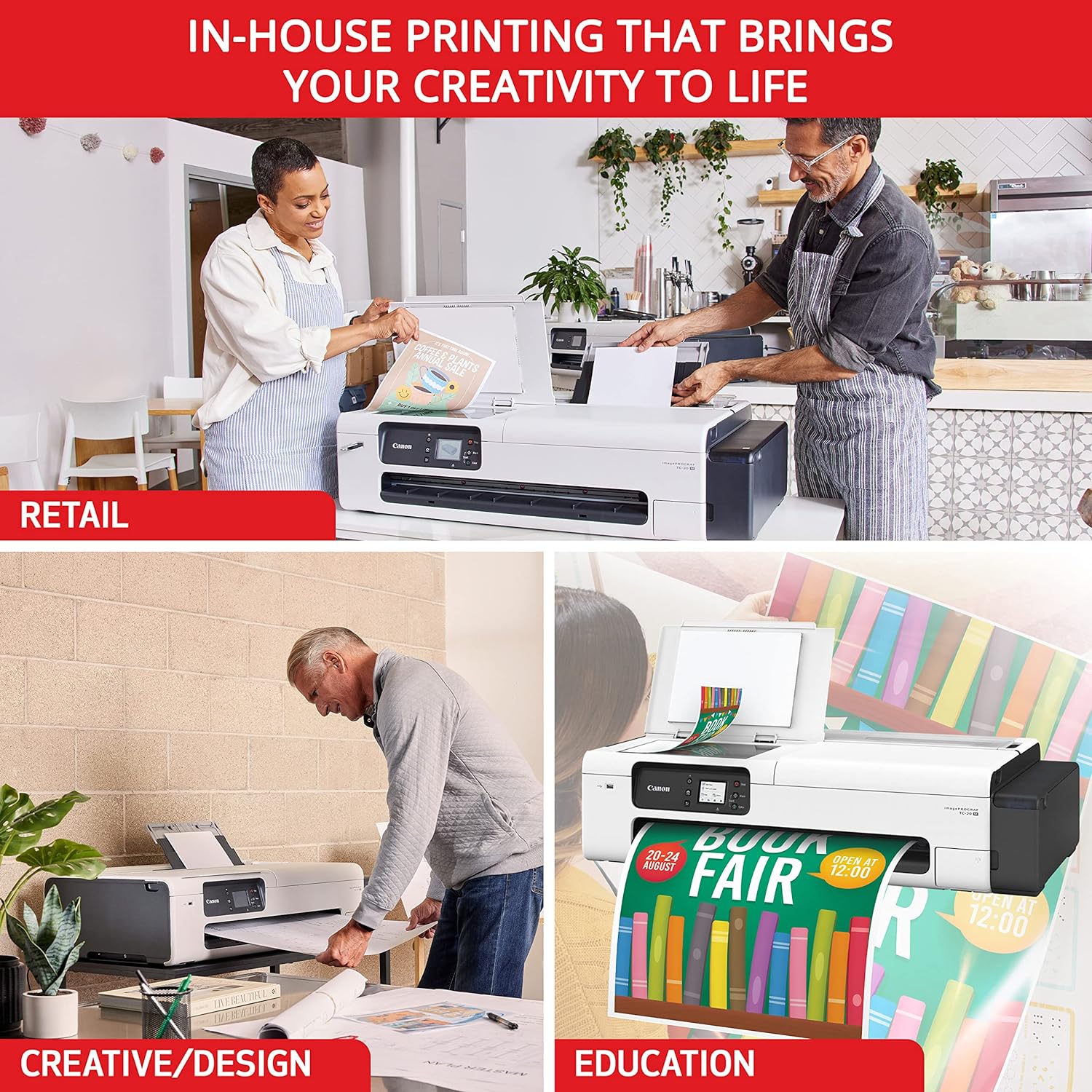 IMPRESORA imagePROGRAF TC-20M (FORMATO ANCHO)