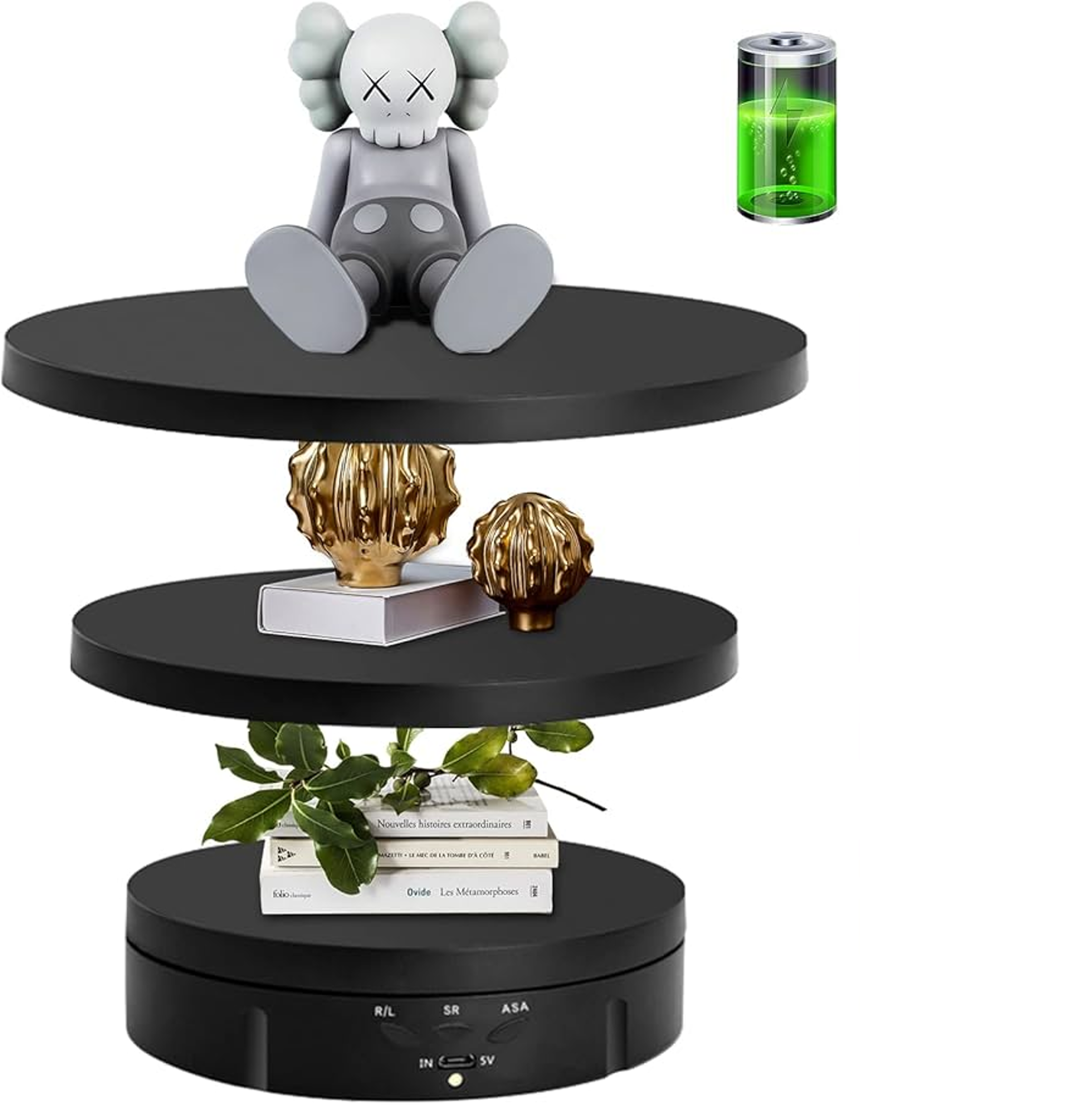 BASE GIRATORIA JAYEGT USB 3 IN 1