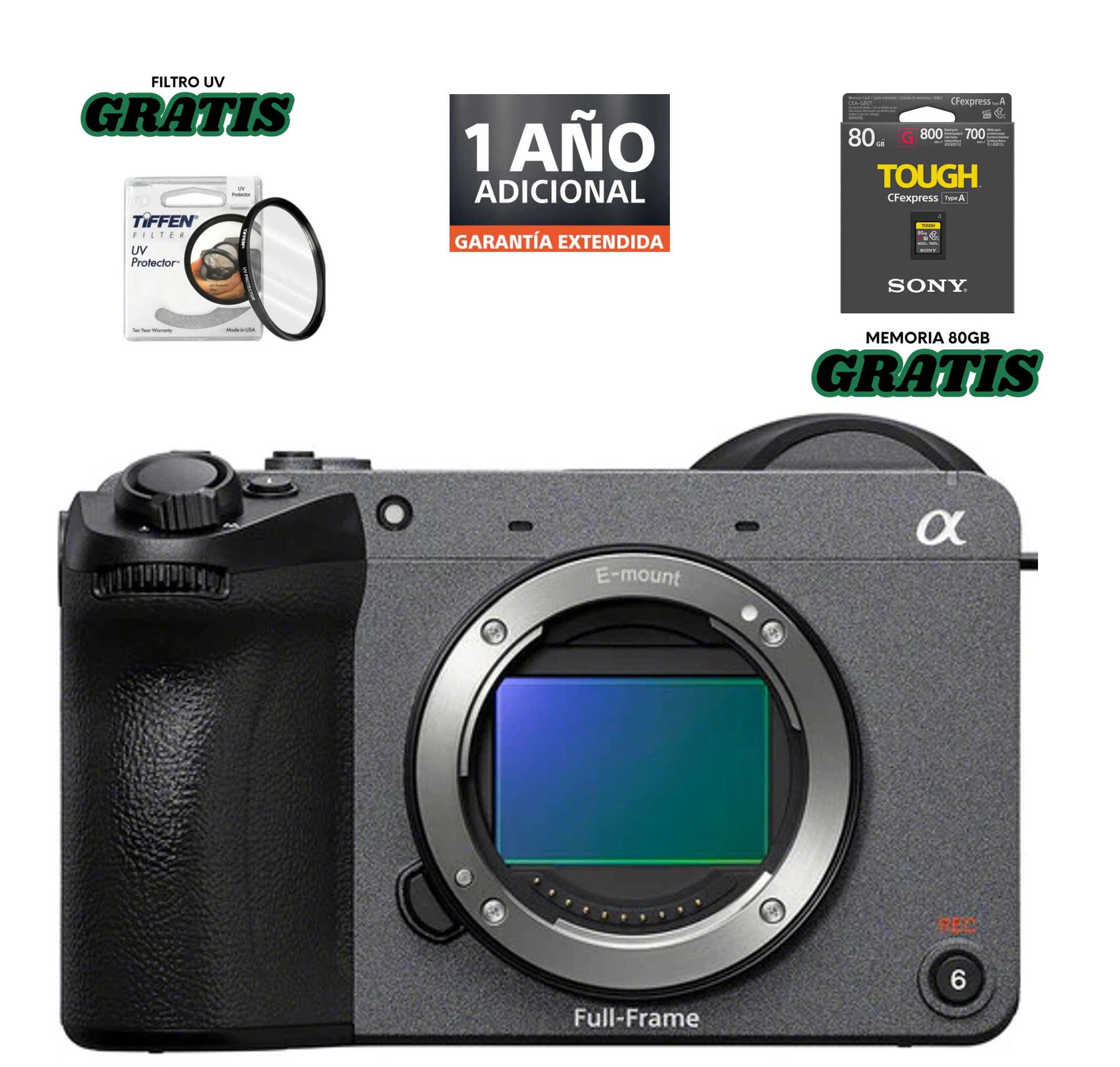 CAMARA SONY CINE FX2 BODY