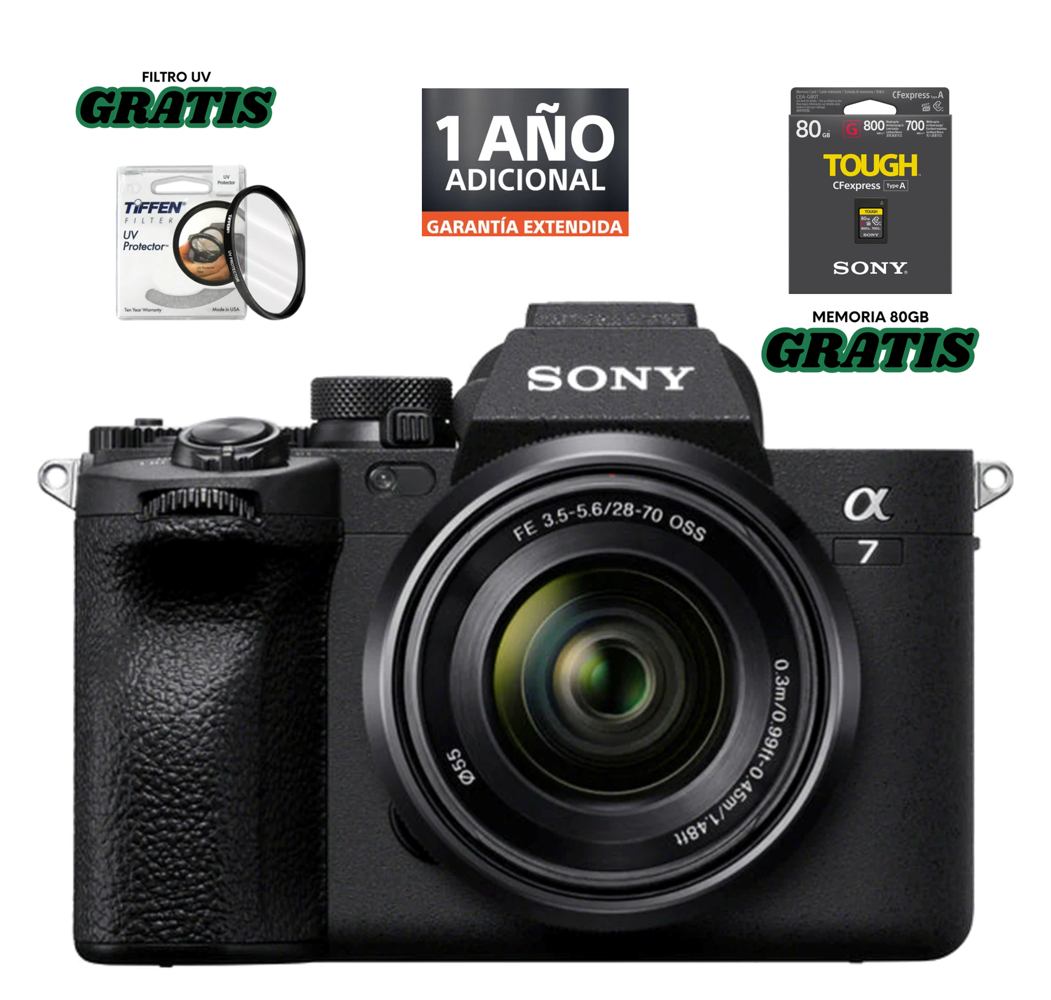 CÁMARA SONY ALPHA 7 IV KIT SEL2870