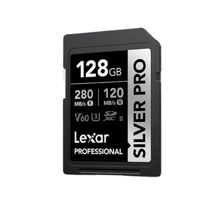 MEMORIA LEXAR SD128GB V60,L:280MB/S,E120 MB/S