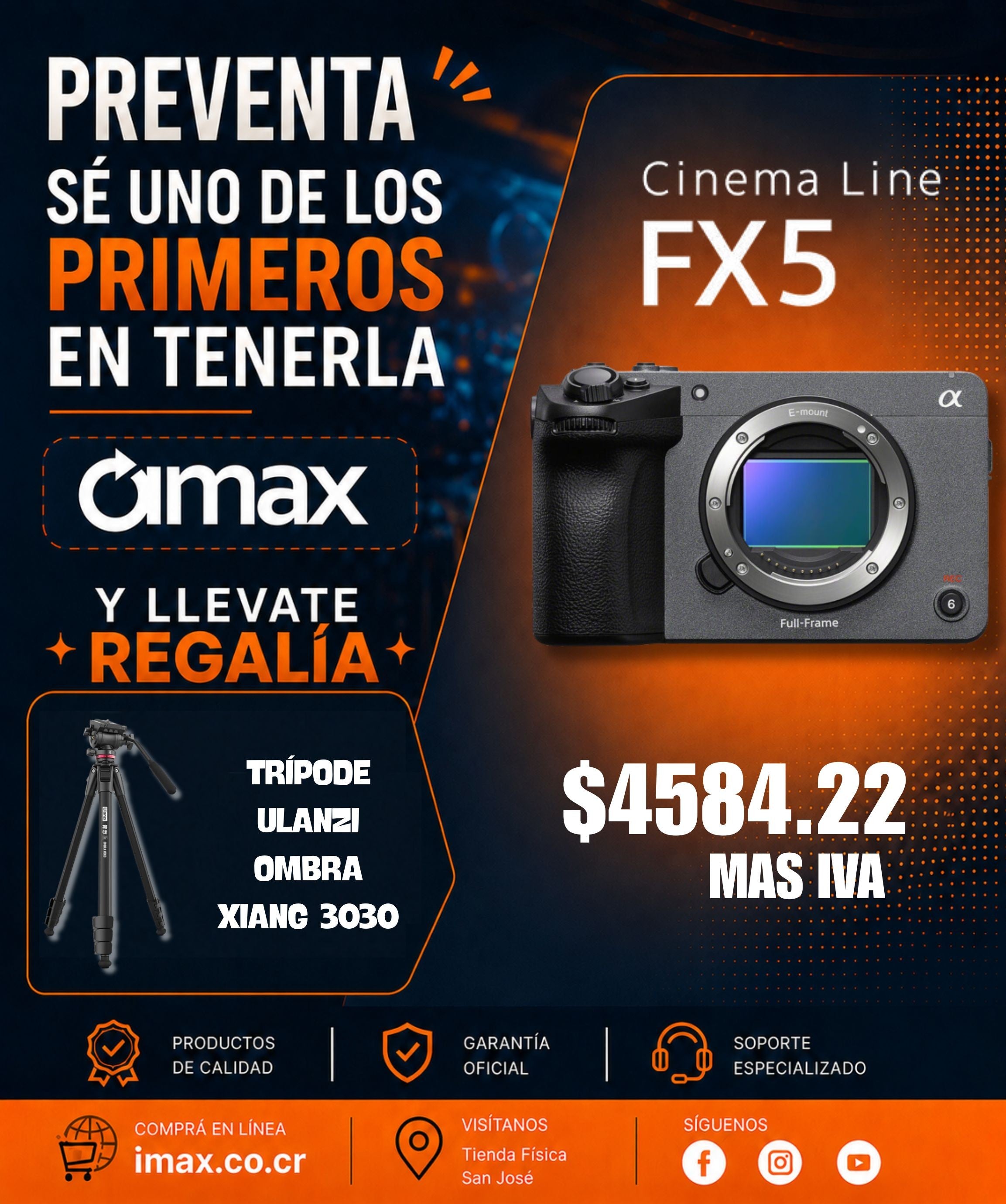 RESERVA CAMARA ALPHA FX5 BODY