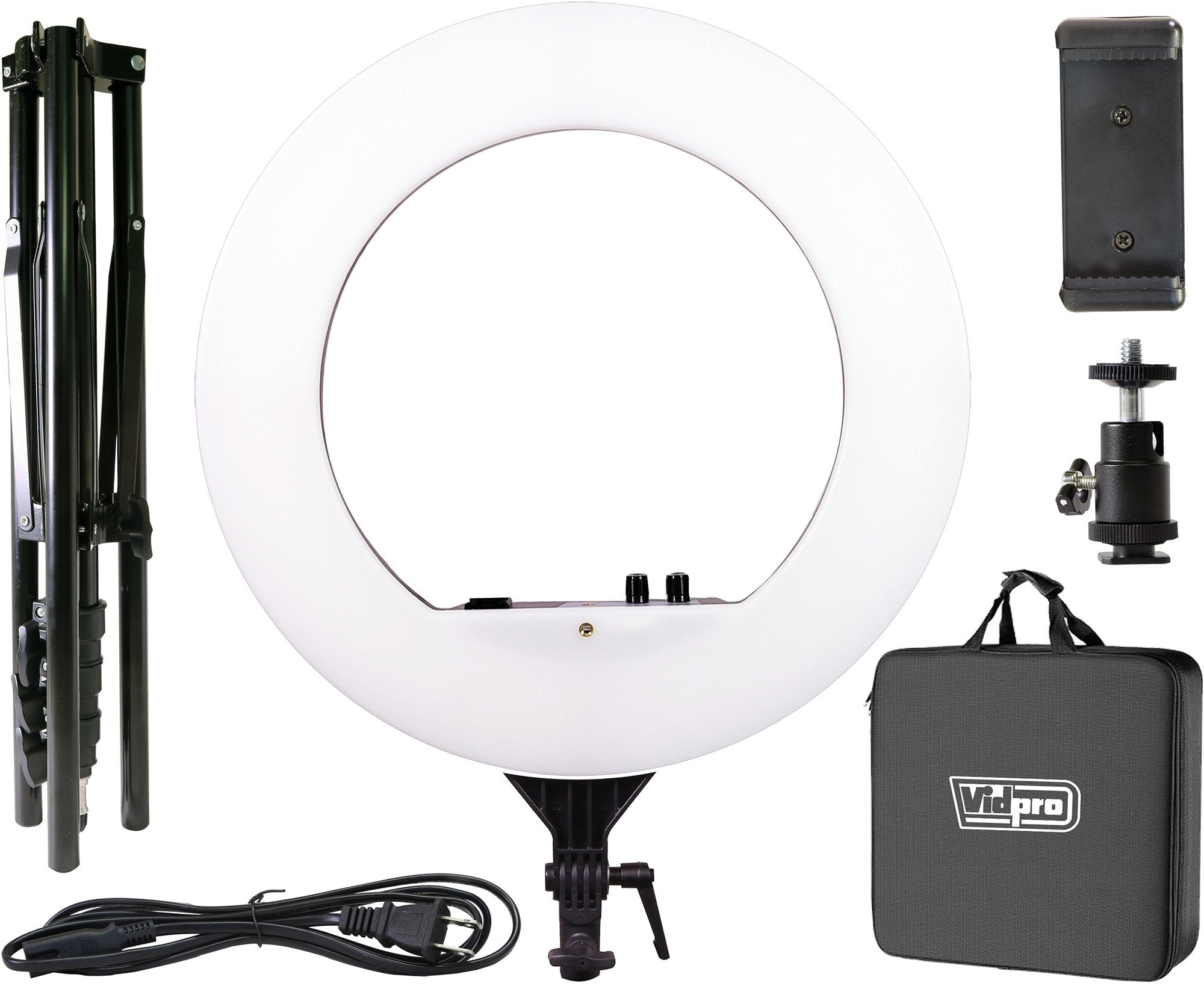 RING LIGHT VIDPRO BI-COLOR 18¨ RL-18