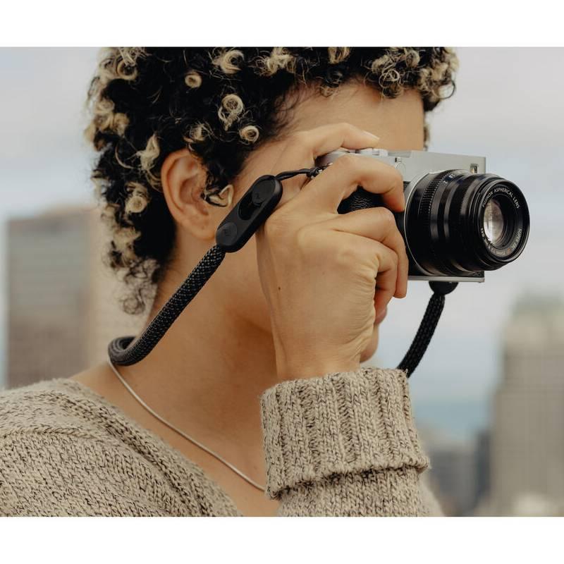 FORM/ROPE CAMERA STRAP/ NECK- BLACK