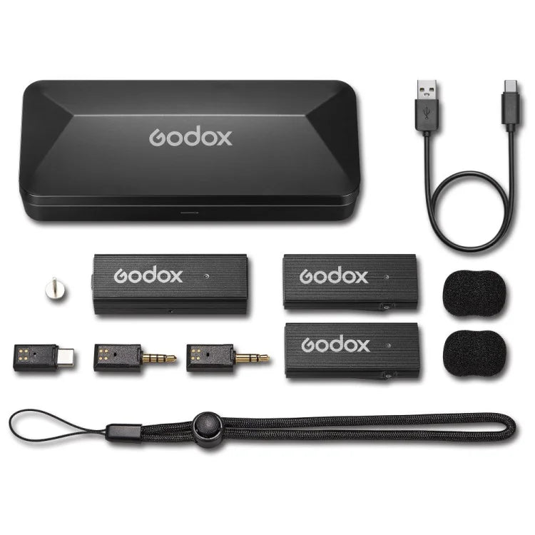 MICROFONO MINI GODOX INALMBRICO P/2 PERSONAS UC