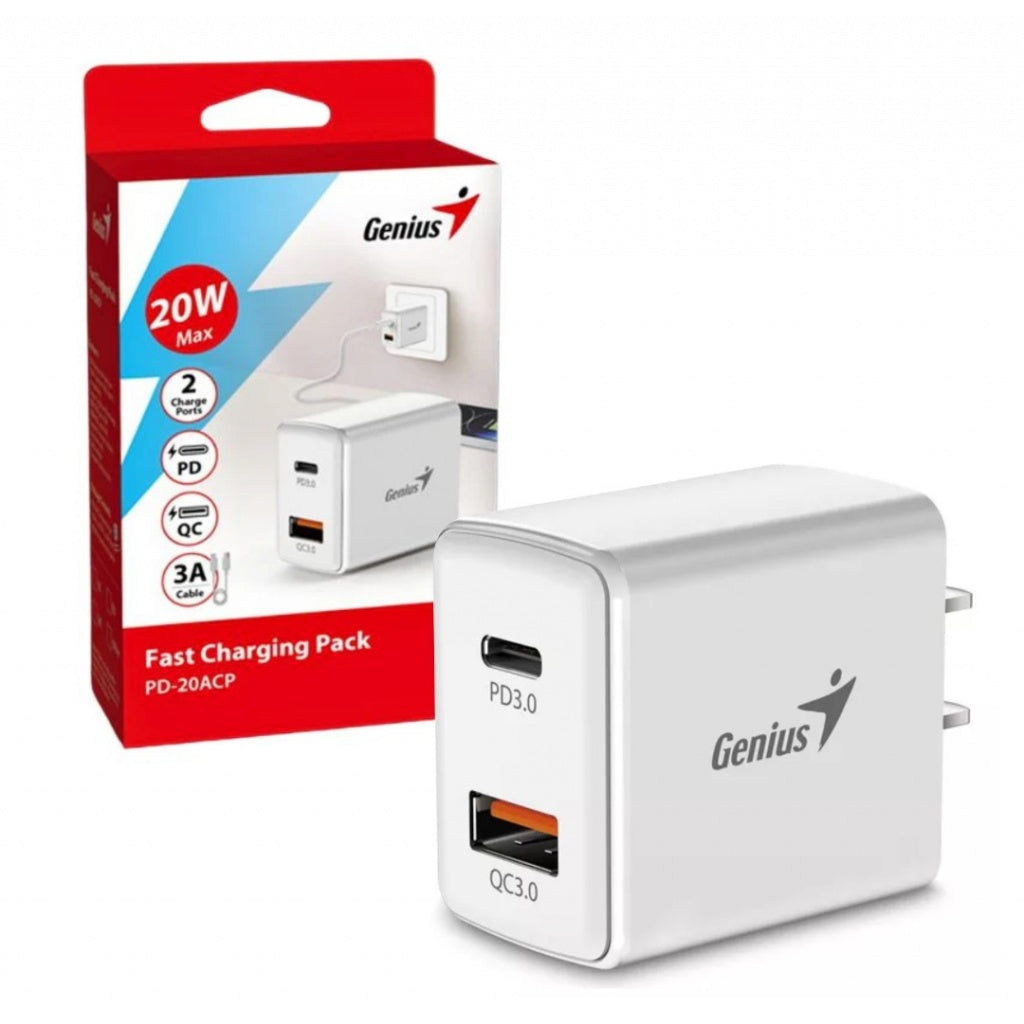 ADAPTADOR GENIUS DE PARED PD-AC