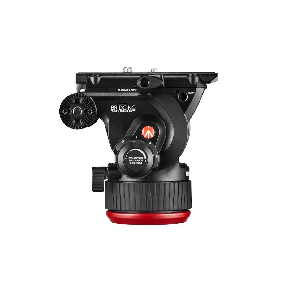 TRIPODE MANFROTTO VIDEO TWIN + ROTULA 504X ALUMINIO