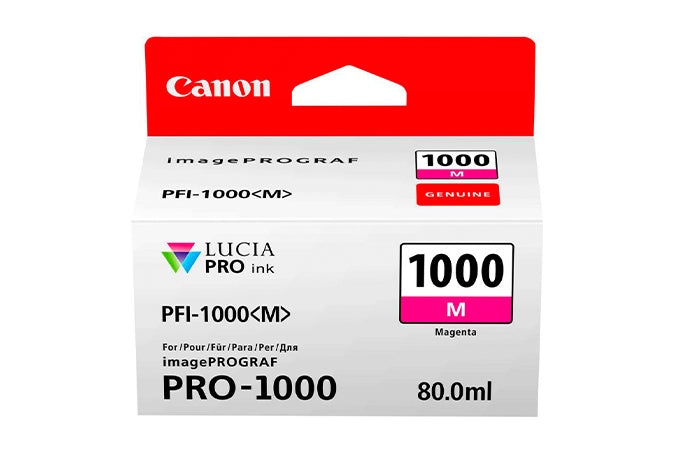 CARTUCHO CANON PFI-1000 MAGENTA