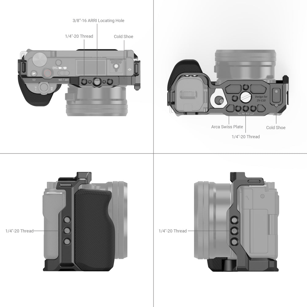 SMALLRIG ZV-E10 FOR SONY ZV-E10-3538