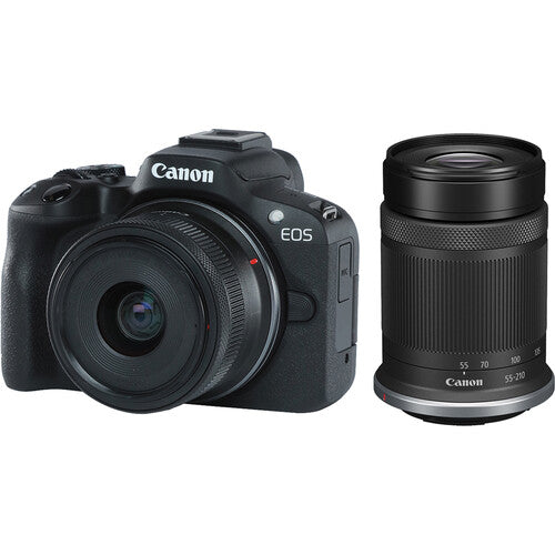 CAMARA EOS R50 DUAL KIT 18-45MM /55-210MM