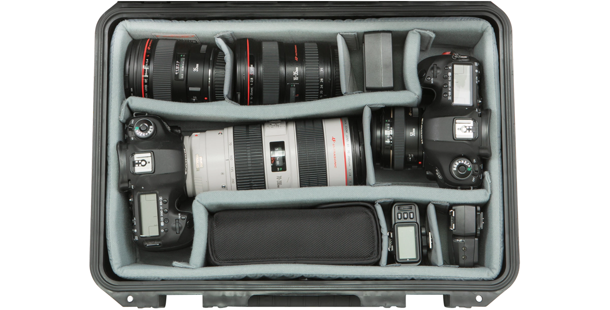 CASE SKB 3I-1711-6DT MODULAR Y FOAM