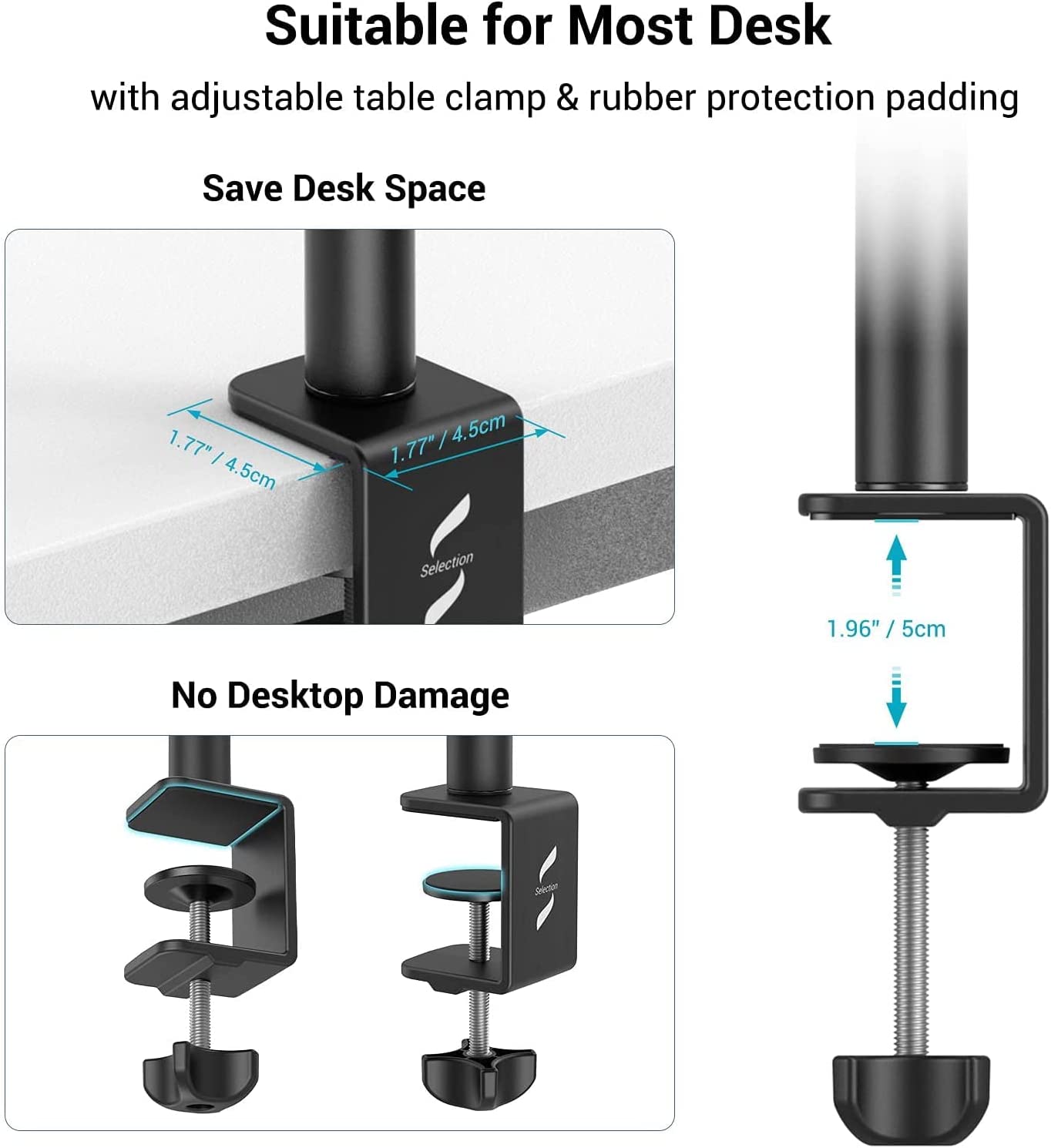 SMALLRIG SELECTION 19"-39" PARA MESA 3883
