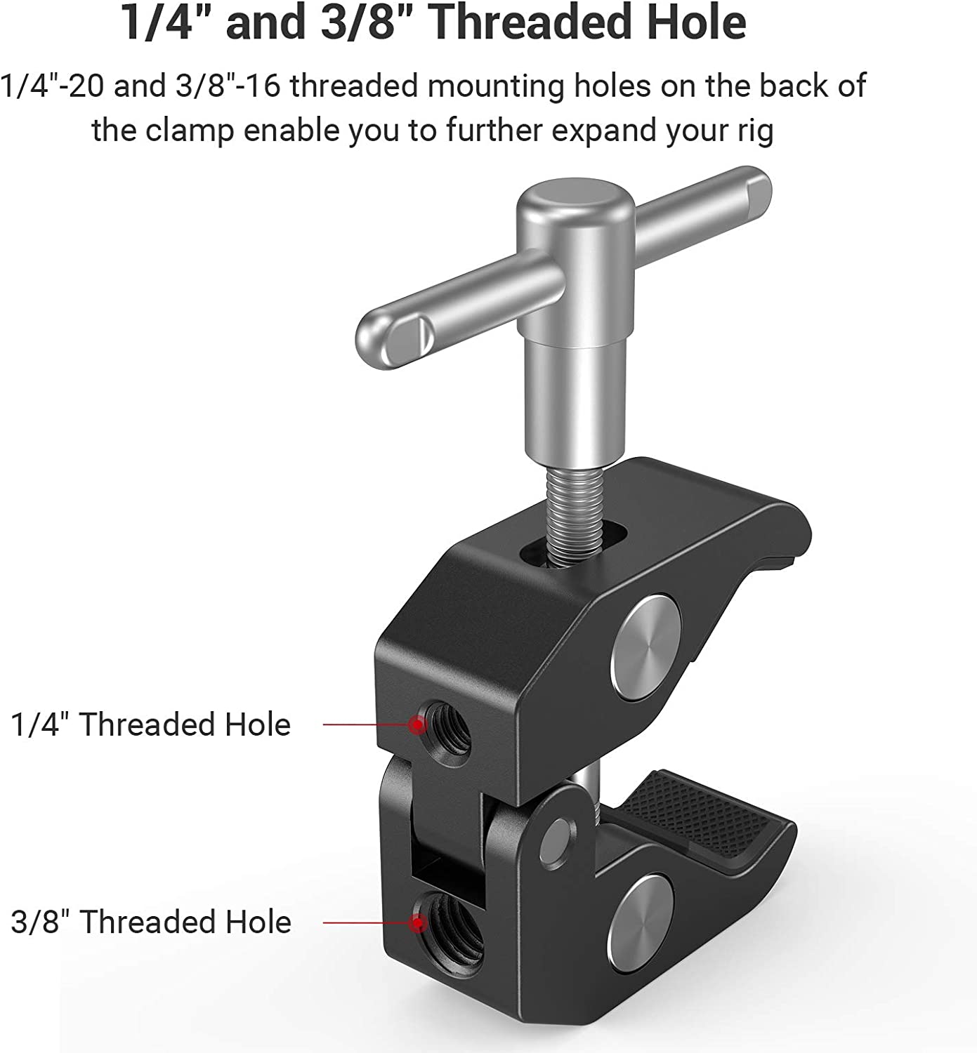 SMALLRIG CLAMP W1/4" AND 3/8" KBUM2732B