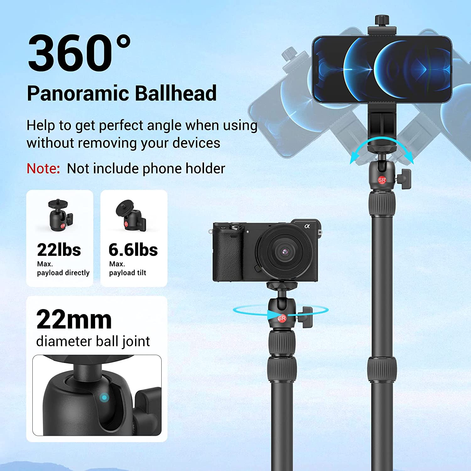 SMALLRIG SELECTION 19"-39" PARA MESA 3883