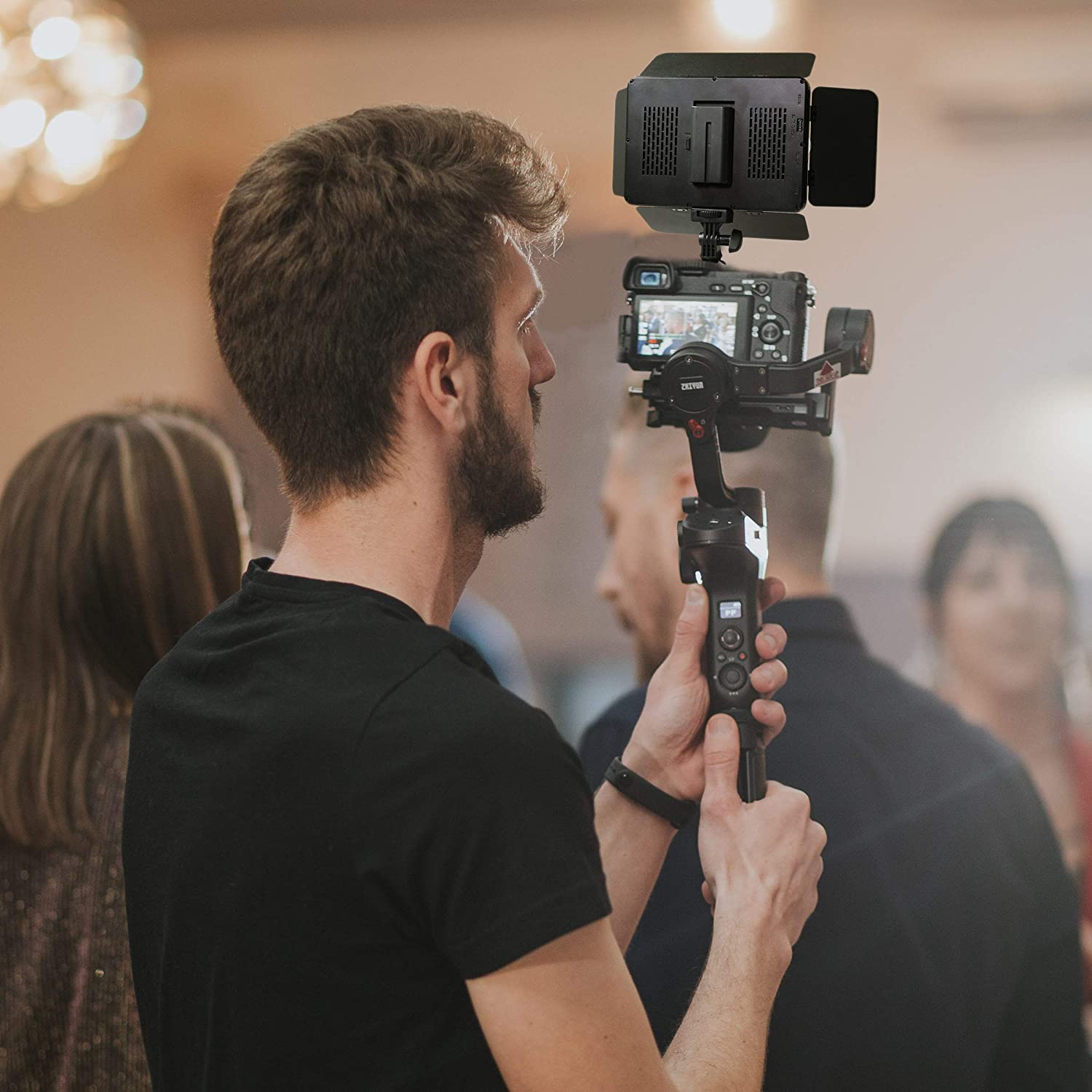 LUZ LED VIDPRO VARIABLE 530 KIT