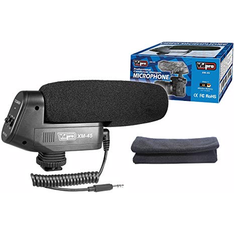 MICROFONO VIDPRO SHOTGUN XM-45