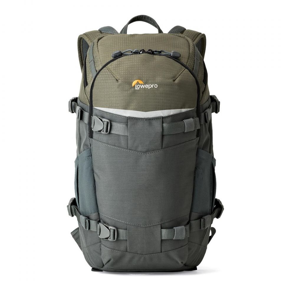 MOCHILA LOWEPRO FLIPSIDE TREK BP 250 GRIS CON VERDE