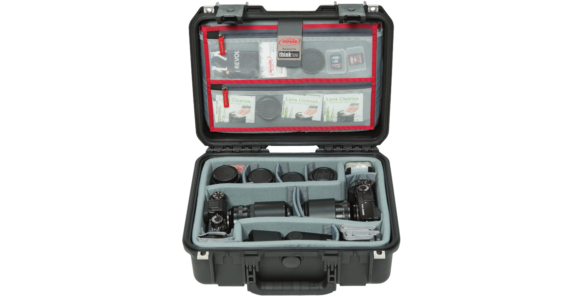 CASE SKB ISERIES 1510-6DL W/THIK TANK