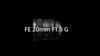 Sony 20 mm F1.8 G, toda la información y análisis del nuevo gran angular luminoso