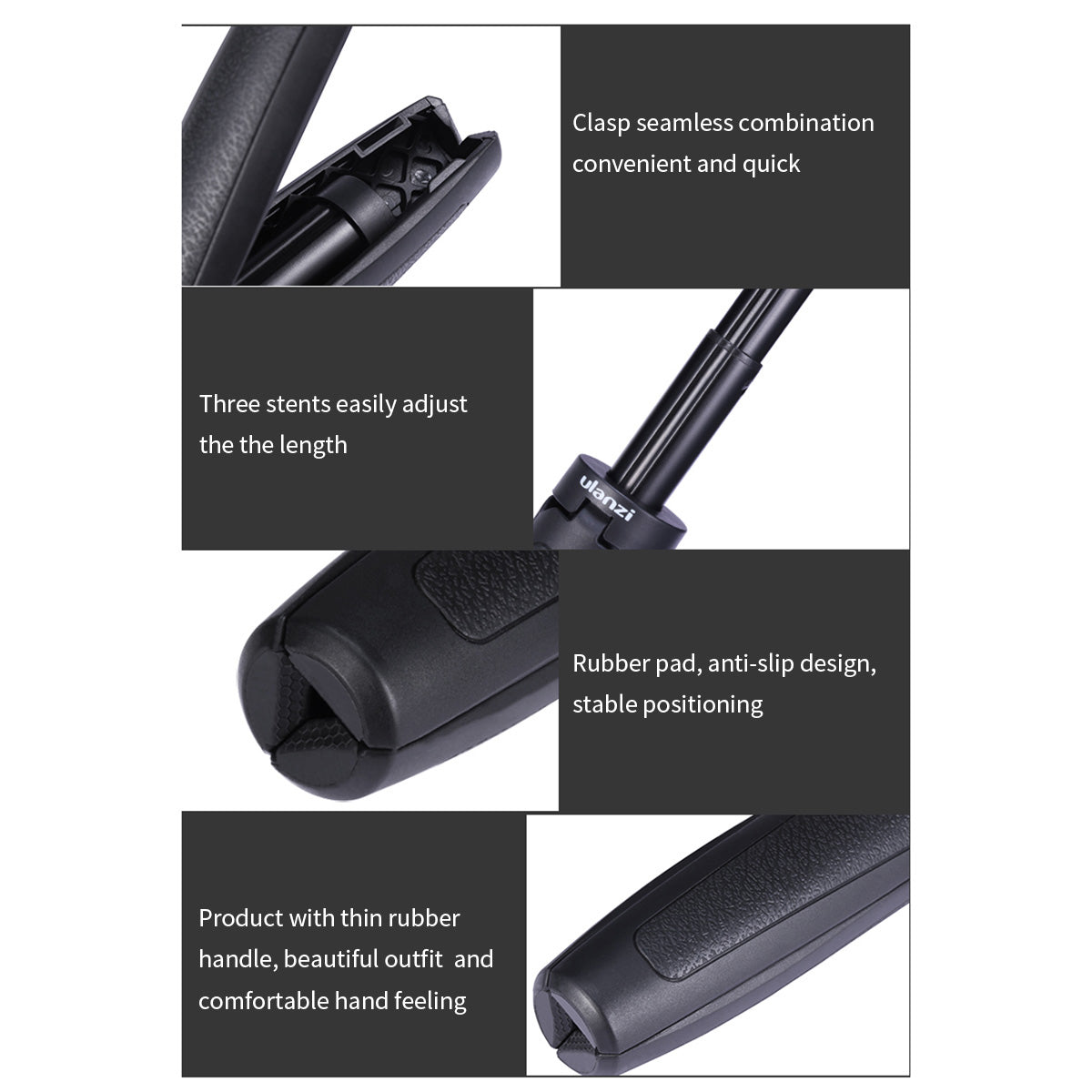 TRIPODE MINI ULANZI AJUSTABLE 1602