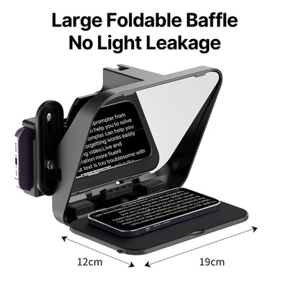 TELEPROMPTER ULANZI PLEGABLE P/ TABLE/PHONE R004GBB1