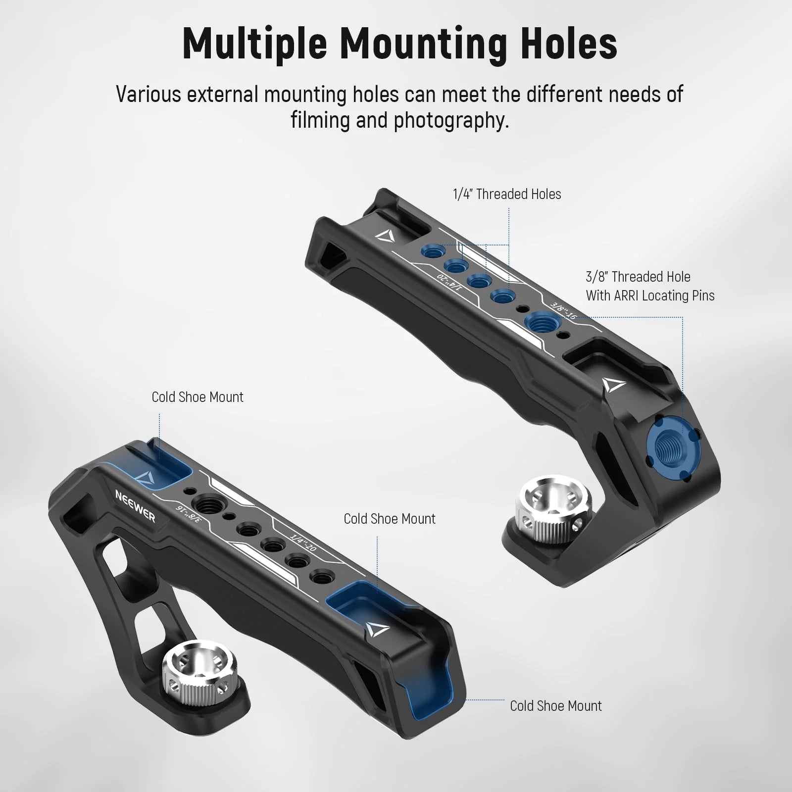 CAMERA TOP HANDLE WITH 3/8" (14)